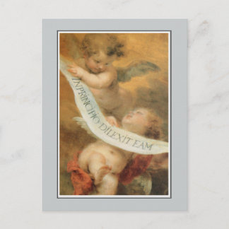 Cartão Postal Angels, A Concepção Imaculada, Murillo