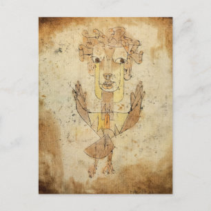 Cartão Postal Angelus Novus por Paul Klee