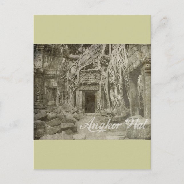 Cartão Postal Angkor Wat (Frente)