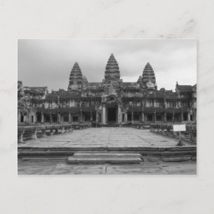 Cartão Postal Angkor Wat B&W