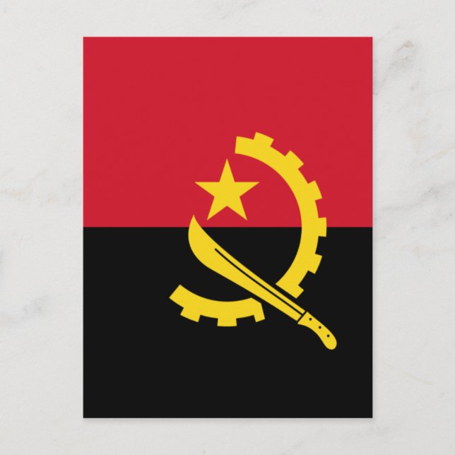 Cartão Postal angola (Frente)
