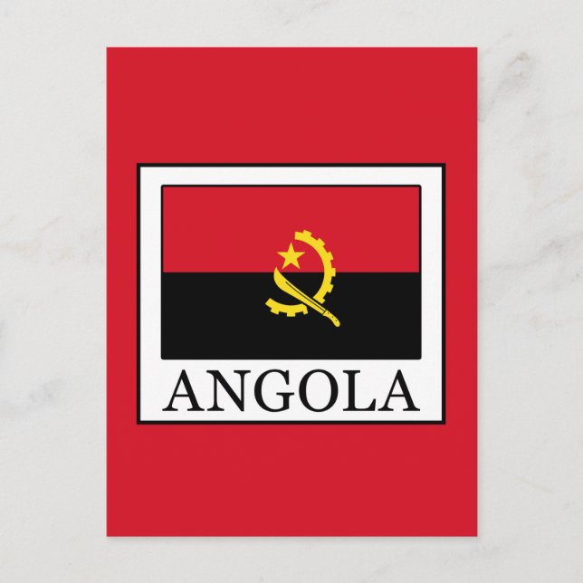 Cartão Postal Angola (Frente)