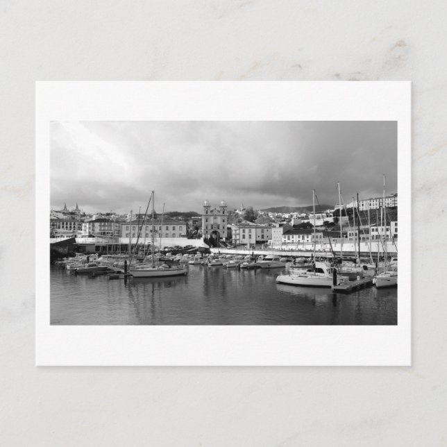 Cartão Postal Angra do Heroismo: Terceira, Açores (Frente)