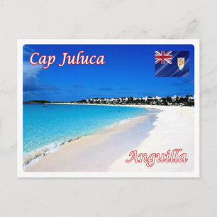 Cartão Postal Anguila - Boné Juluca -