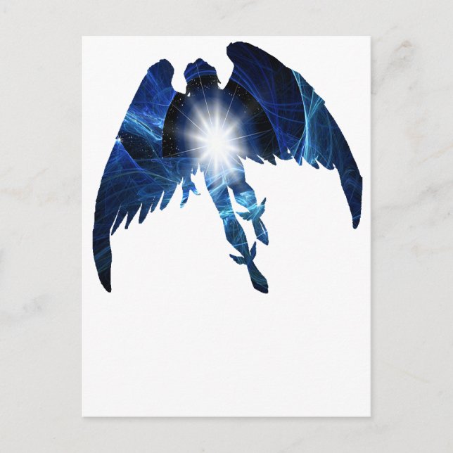 CARTÃO POSTAL ÂNGULO AZUL (Frente)