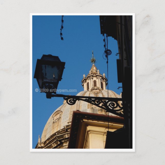 Cartão Postal Ângulos, Linhas e Curvas (Frente)