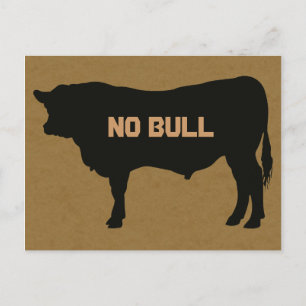 Cartão postal Angus Bull