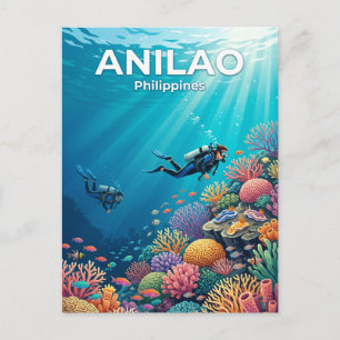 Cartão Postal Anilao, Mabini, Batangas, Filipinas Filipinas