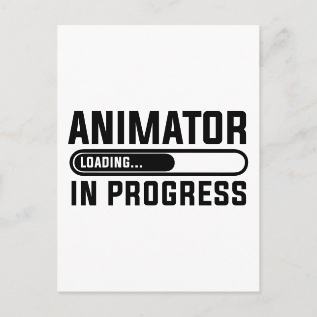 Cartão Postal Animador em andamento (Frente)
