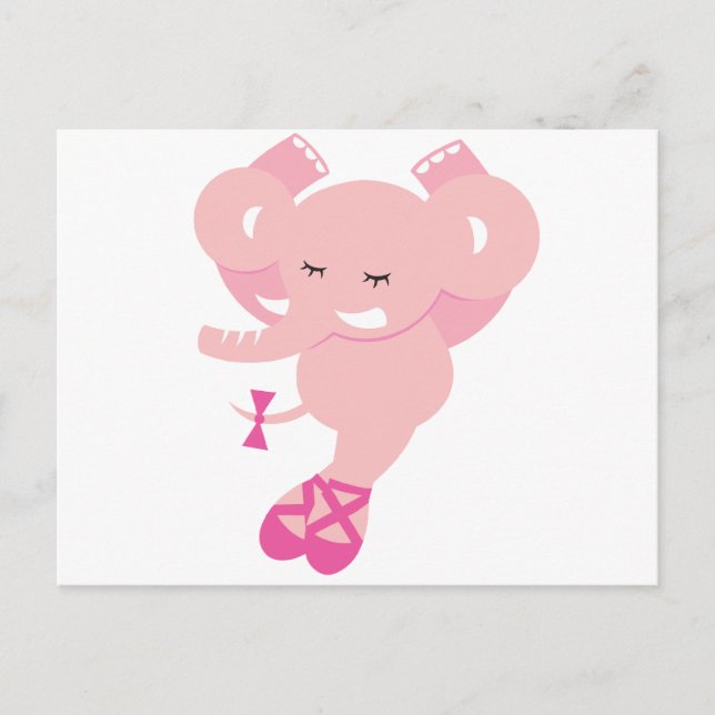 Cartão Postal Animais ABC - Ellie (Frente)