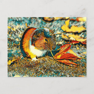 Cartão Postal AnimalArt_PorcaDaÍndia_001