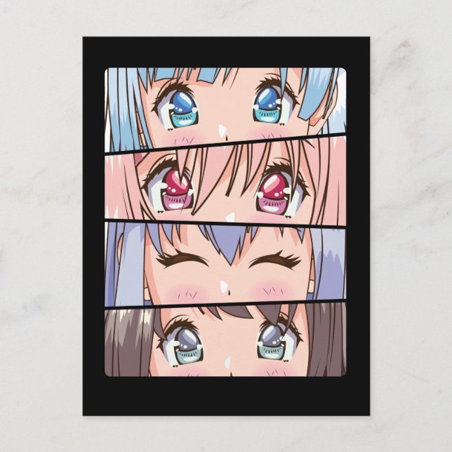 Cartão Postal Anime de Bicicleta Japão (Frente)