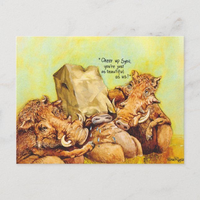 Cartão Postal Anime-se! (Frente)