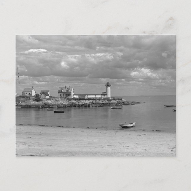 Cartão Postal Anisquam Harbor Lighthouse, 1910 (Frente)