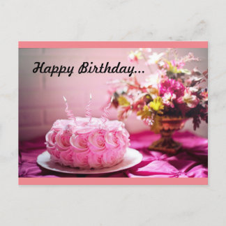 Cartão Postal Aniversário