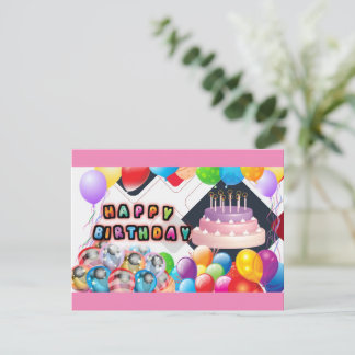 Cartão Postal aniversário