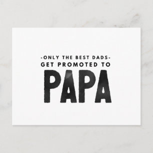 Cartão Postal Aniversário Apresenta Para Pai Da Filha