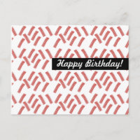 Aniversário Bacon Personalizado para Qualquer Ocas