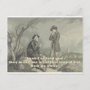 Cartão Postal Aniversário cómico do Scottish do divertimento d