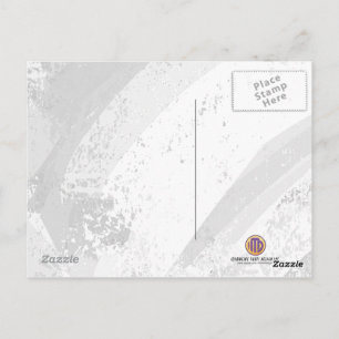 Cartão Postal Aniversário da Década de Laranja