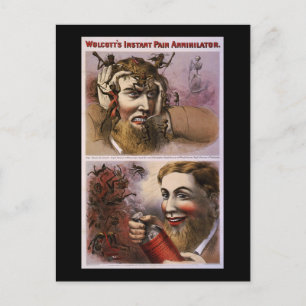 Cartão Postal Aniversário da dor instantânea de Wolcott