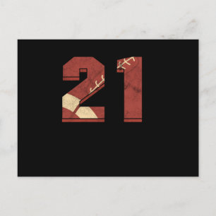 Cartão Postal Aniversário da rua de Rugby 21