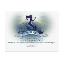 Aniversário da Sereia Mágica Obrigado