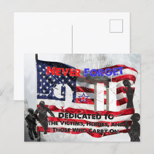 Cartão Postal Aniversário de 11 de Setembro