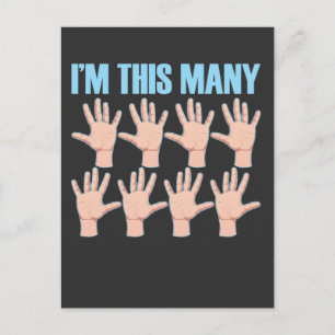 Cartão Postal aniversário de 40 anos com 40 anos