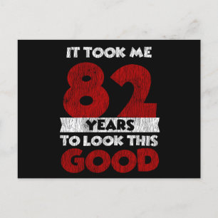 Cartão Postal Aniversário de 82 Anos Me Deixou Bem aos 82 Anos