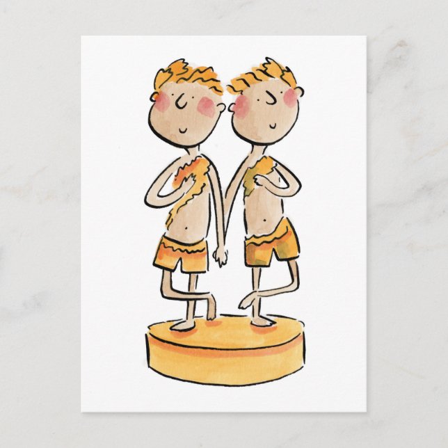 Cartão Postal Aniversário de Cunhagem de Bronze (Frente)