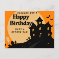 Aniversário do Halloween House Hauneen