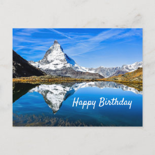 Cartão Postal Aniversário do Matterhorn 4