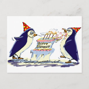 Cartão Postal AnIvErSáRiO dO pInGuIm