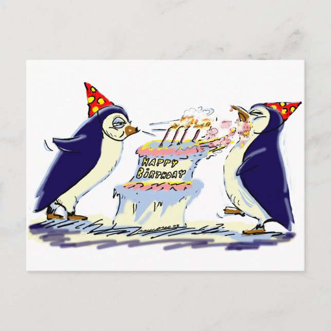 Cartão Postal AnIvErSáRiO dO pInGuIm (Frente)