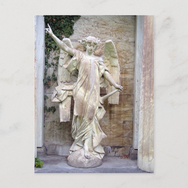 Cartão Postal Anjo (Frente)