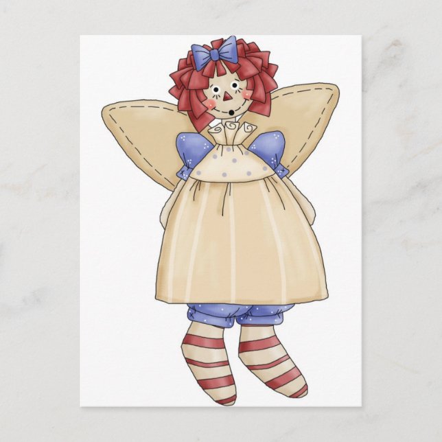 Cartão Postal anjo (Frente)