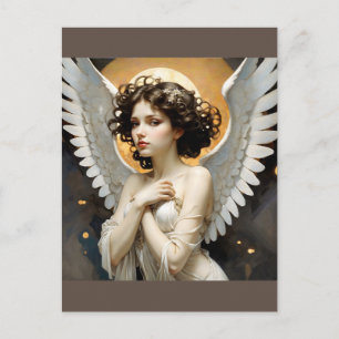 Cartão Postal anjo abençoado que te protege