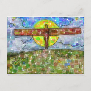 Cartão Postal anjo (aquarela)