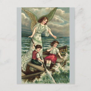 Cartão Postal Anjo-da-guarda