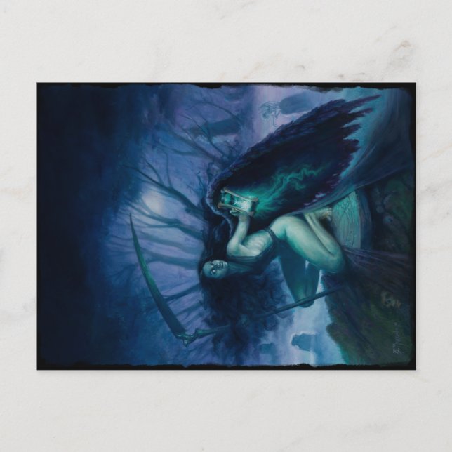 Cartão Postal Anjo da Morte (Frente)