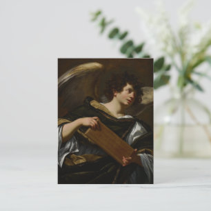 Cartão Postal Anjo da Páscoa por Simon Vouet