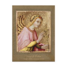 Anjo de Anunciação Sano di Pietro CC0734 Sienese