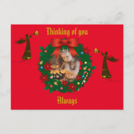 Cartão Postal Anjo de Natal