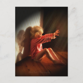 Cartão Postal Anjo Dentro