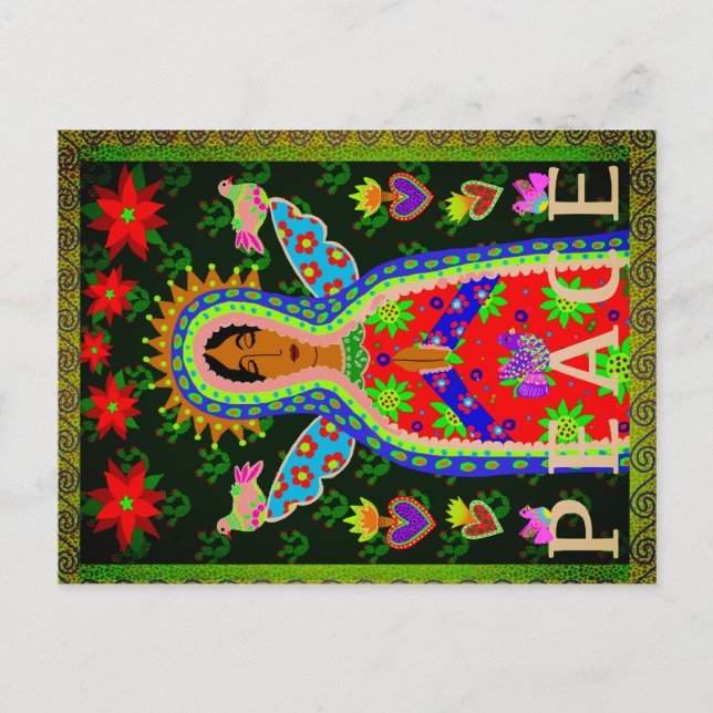 Cartão Postal Anjo do Sudoeste da Paz  (Frente)