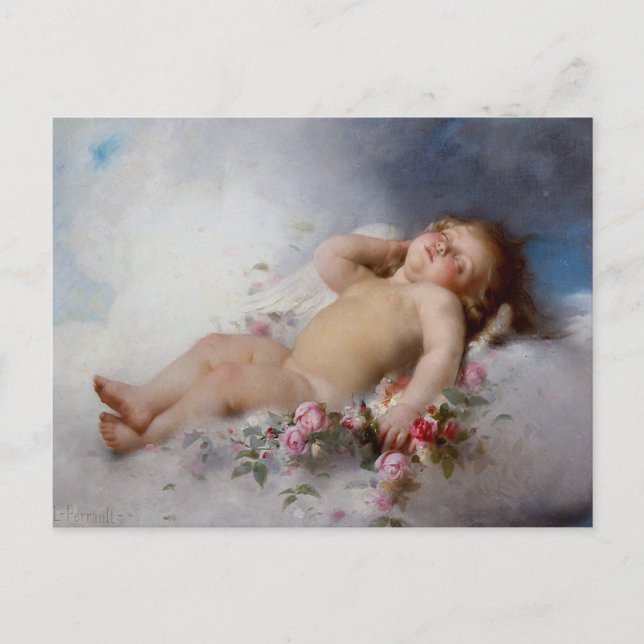 Cartão Postal Anjo Dormindo (Frente)