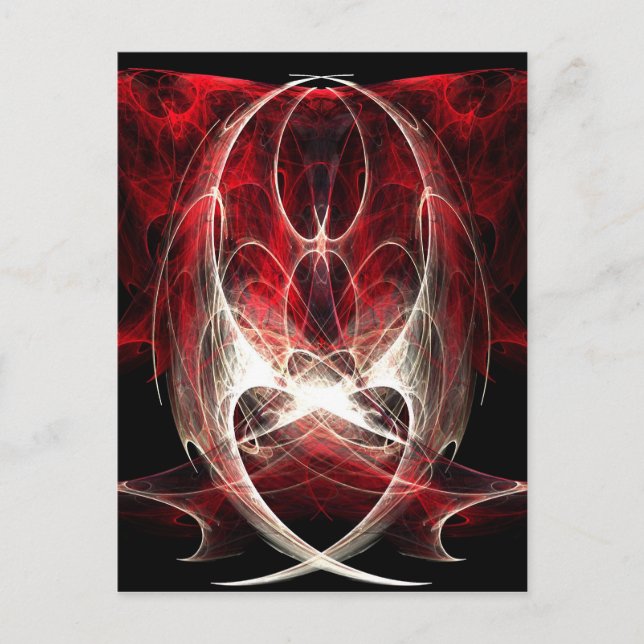 Cartão Postal Anjo dos corações (Frente)