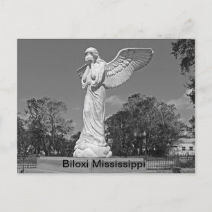 Cartão Postal Anjo Frágil no Centro de Visitantes de Biloxi