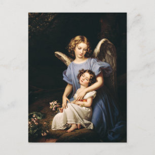 Cartão Postal Anjo guardião de Joseph Karl Stieler